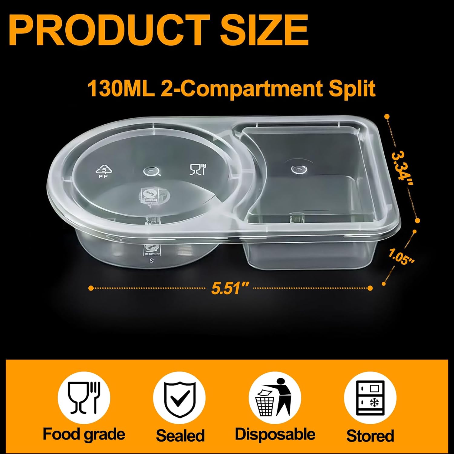 Reusable Snack Containers with Lids - Image 5