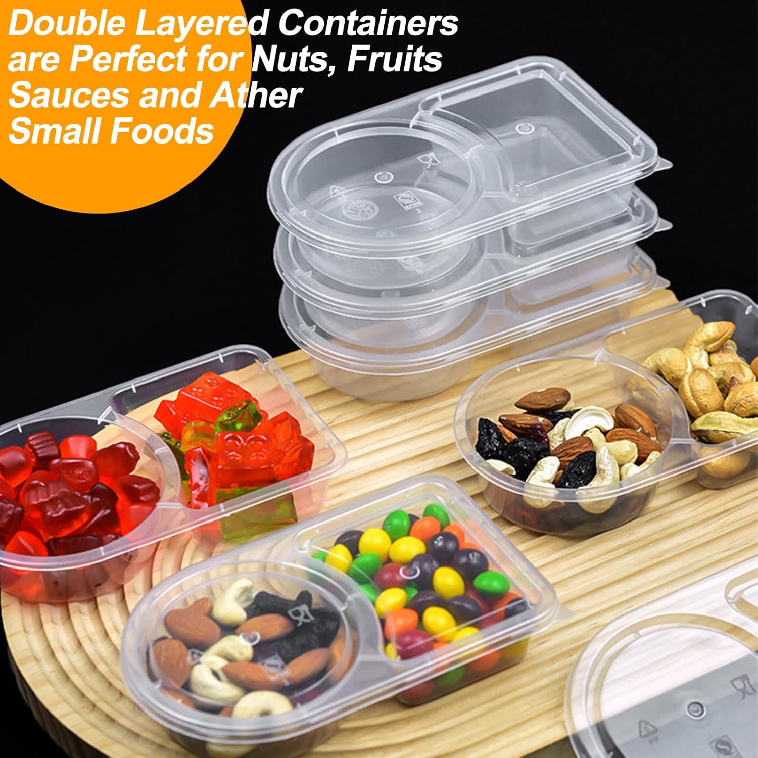 Reusable Snack Containers with Lids - Image 8