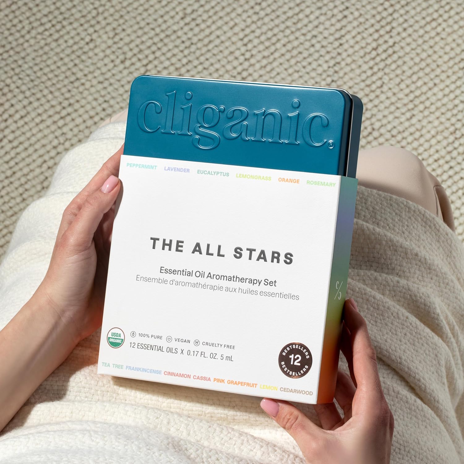 Cliganic Organic Aromatherapy Essential Oils Set - Image 4