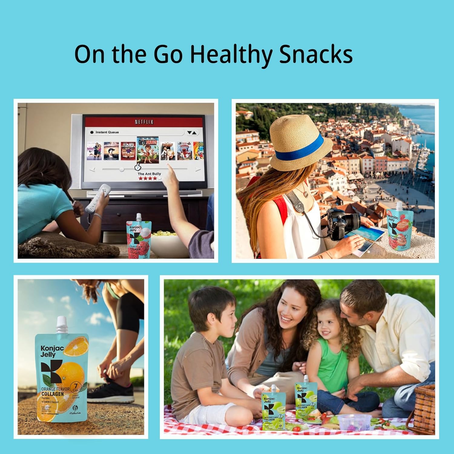 Konjac Jelly Lychee Flavor Low Calorie Healthy Snack - Image 7