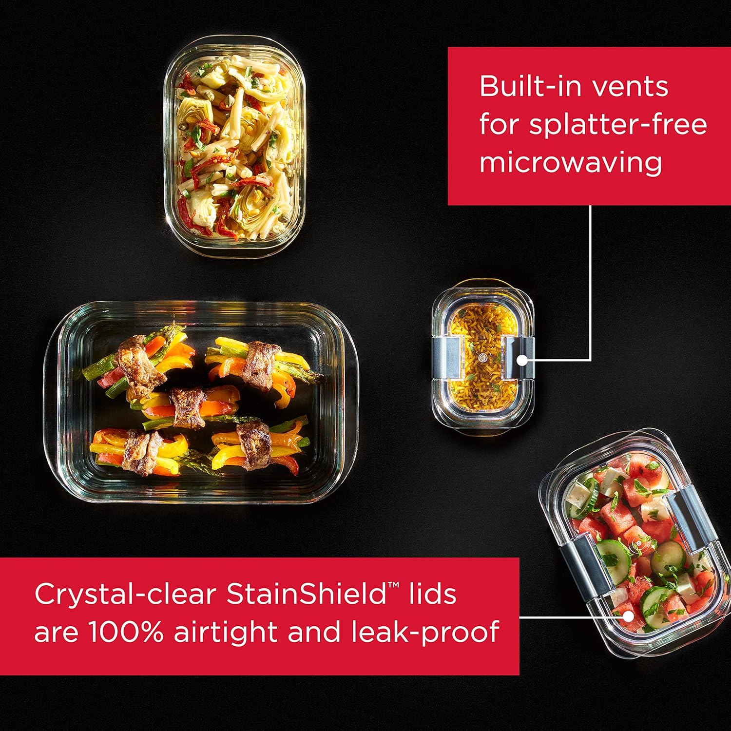Rubbermaid Brilliance Food Storage Containers - Image 3