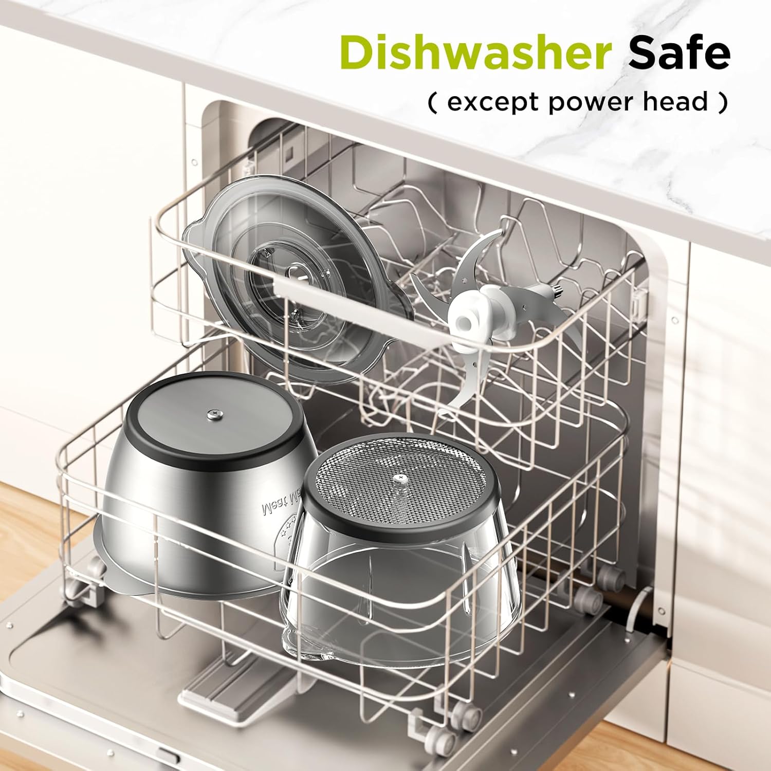 KOIOS 500W Electric Food Chopper & Meat Processor - Image 9