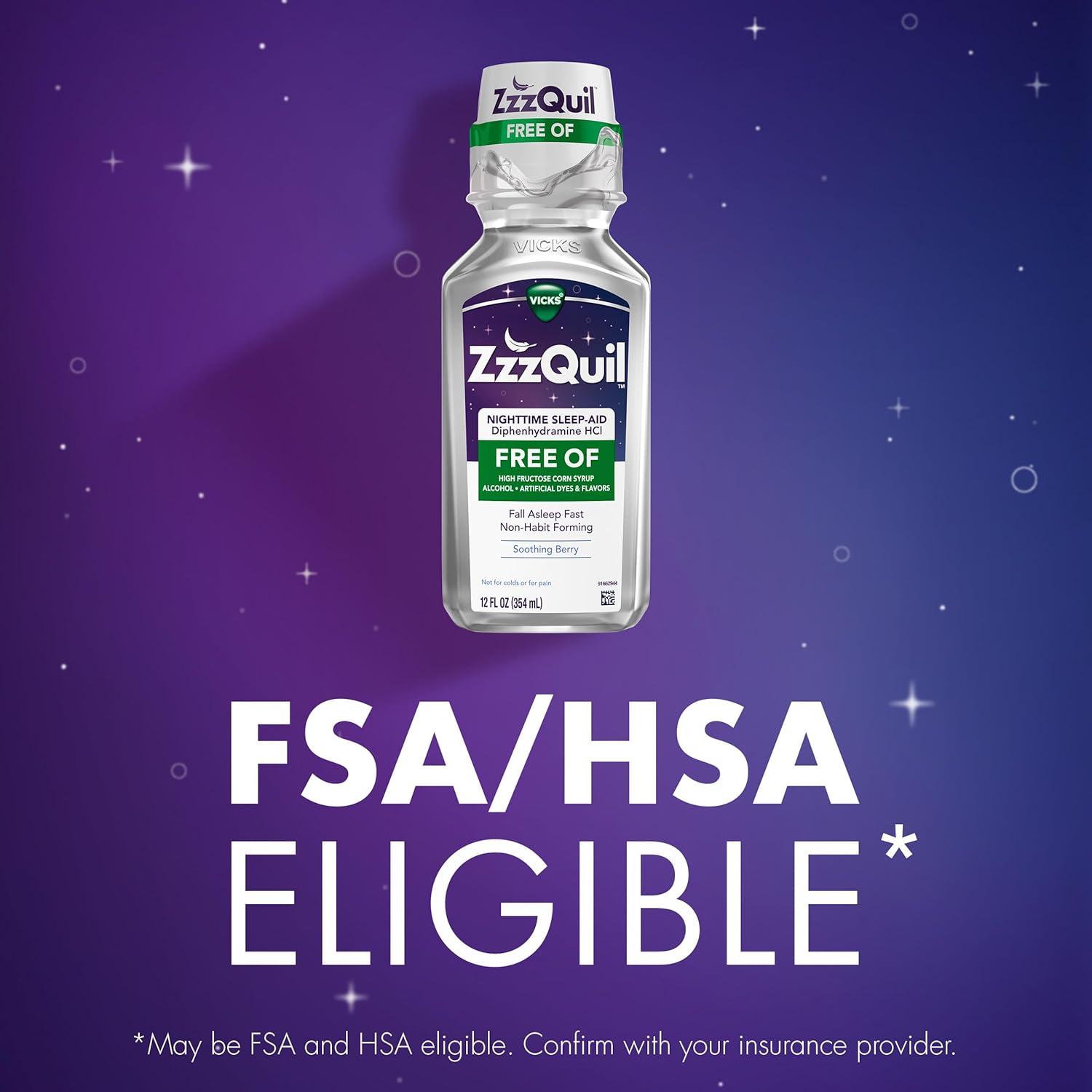 ZzzQuil Nighttime Sleep Aid Liquid - Image 9