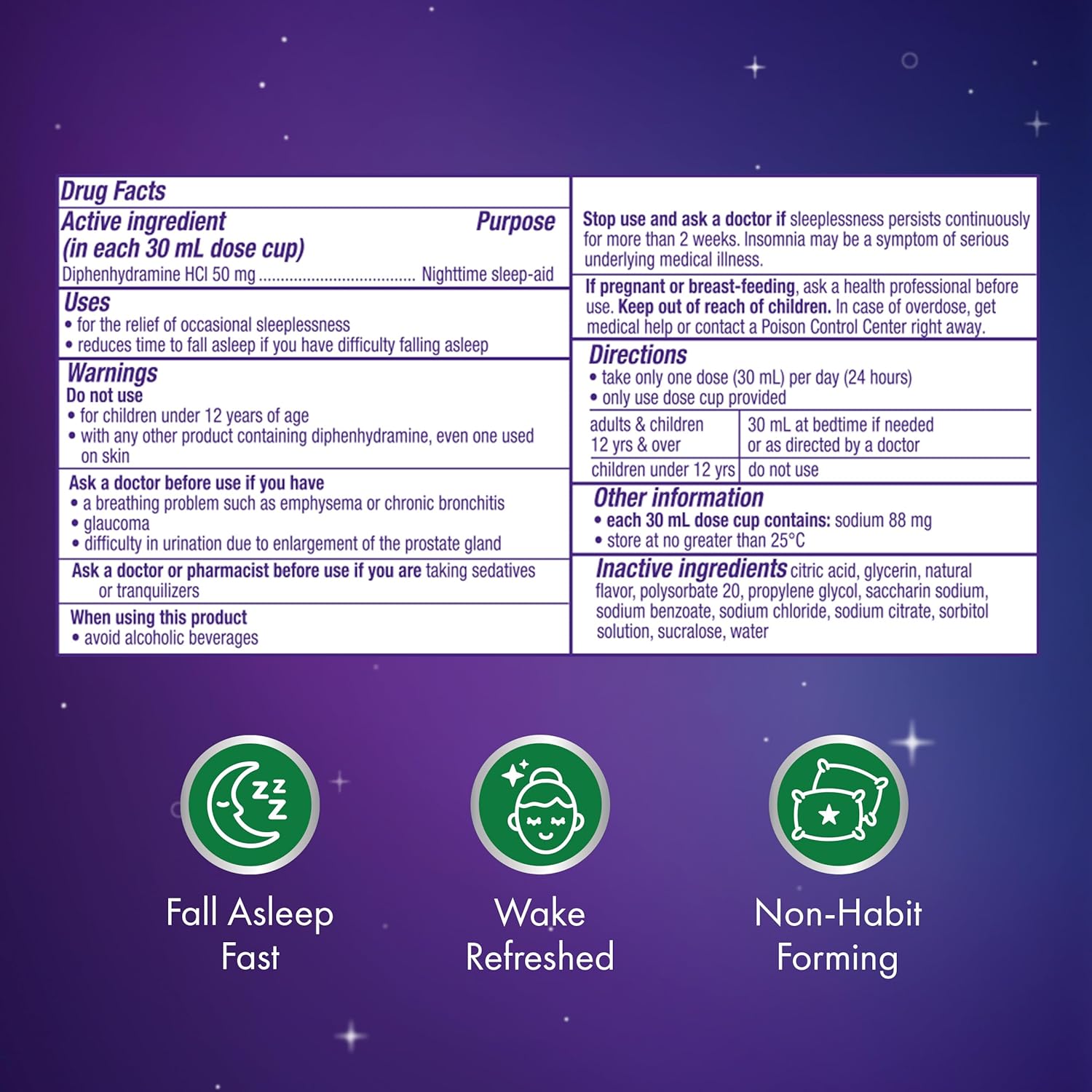 ZzzQuil Nighttime Sleep Aid Liquid - Image 10