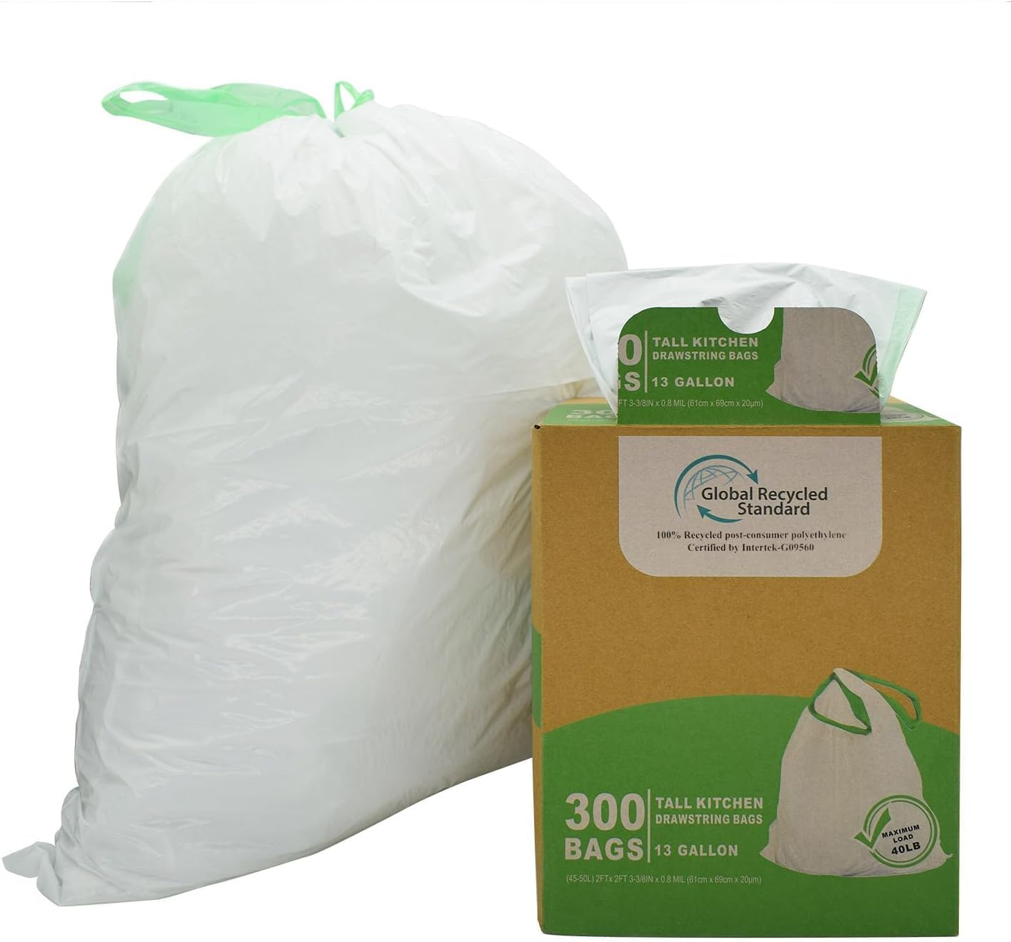 TYPLASTICS 13 Gallon Eco-Friendly Trash Bags - Image 8