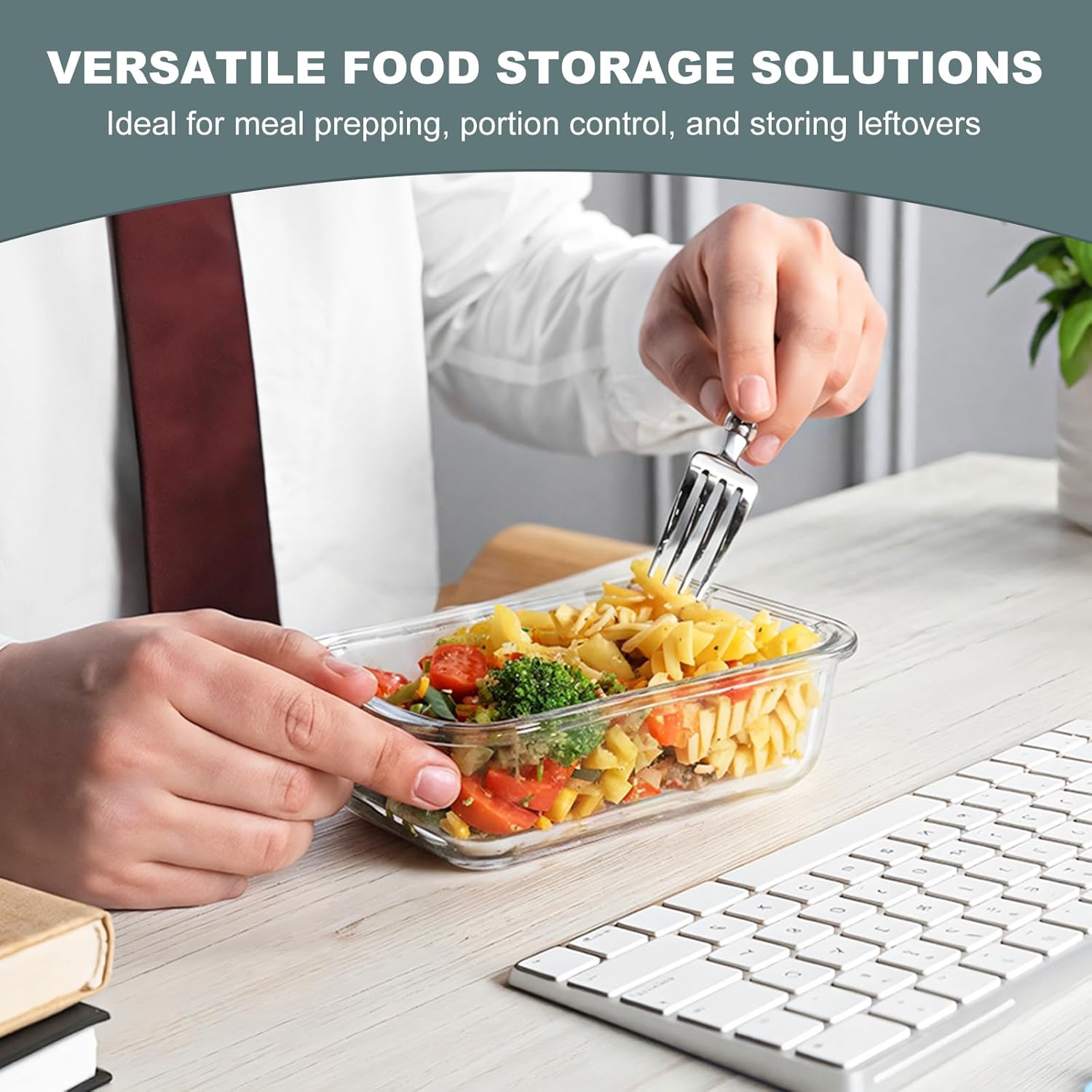 Glass Food Storage Containers with Lids - Image 6