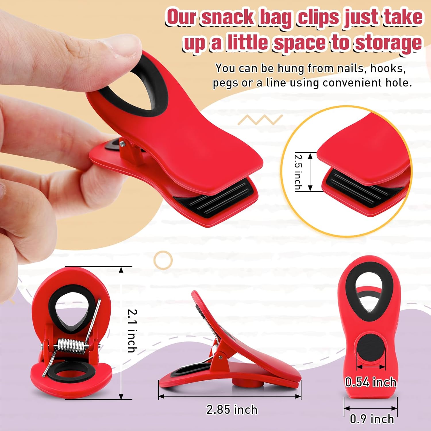 Magnetic Chip Clips for Food Storage - Image 3