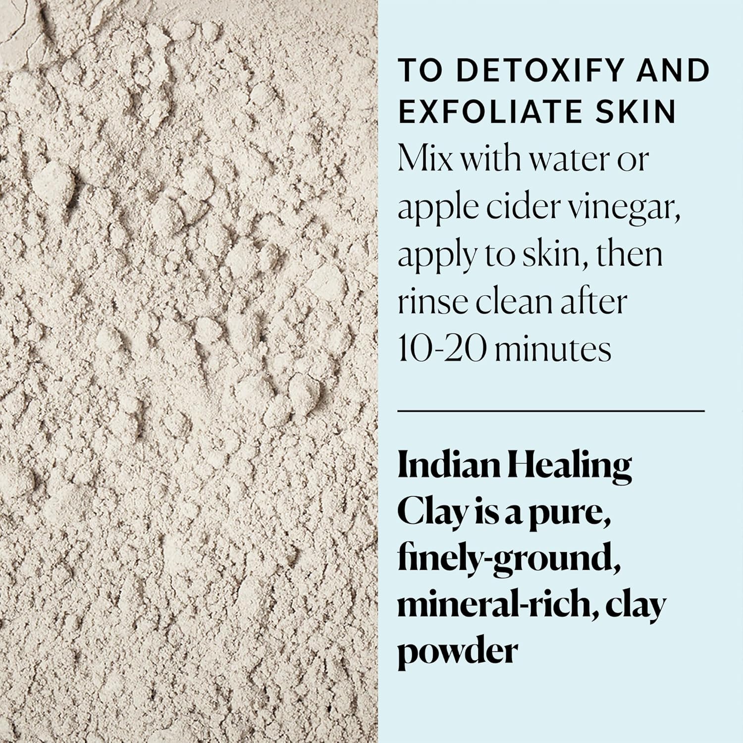 Indian Healing Clay Powder Face Mask - Image 4