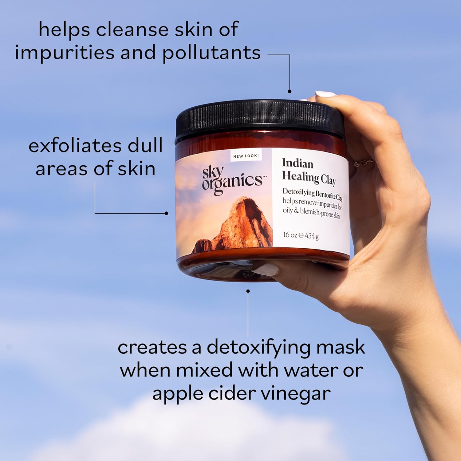 Indian Healing Clay Powder Face Mask - Image 5