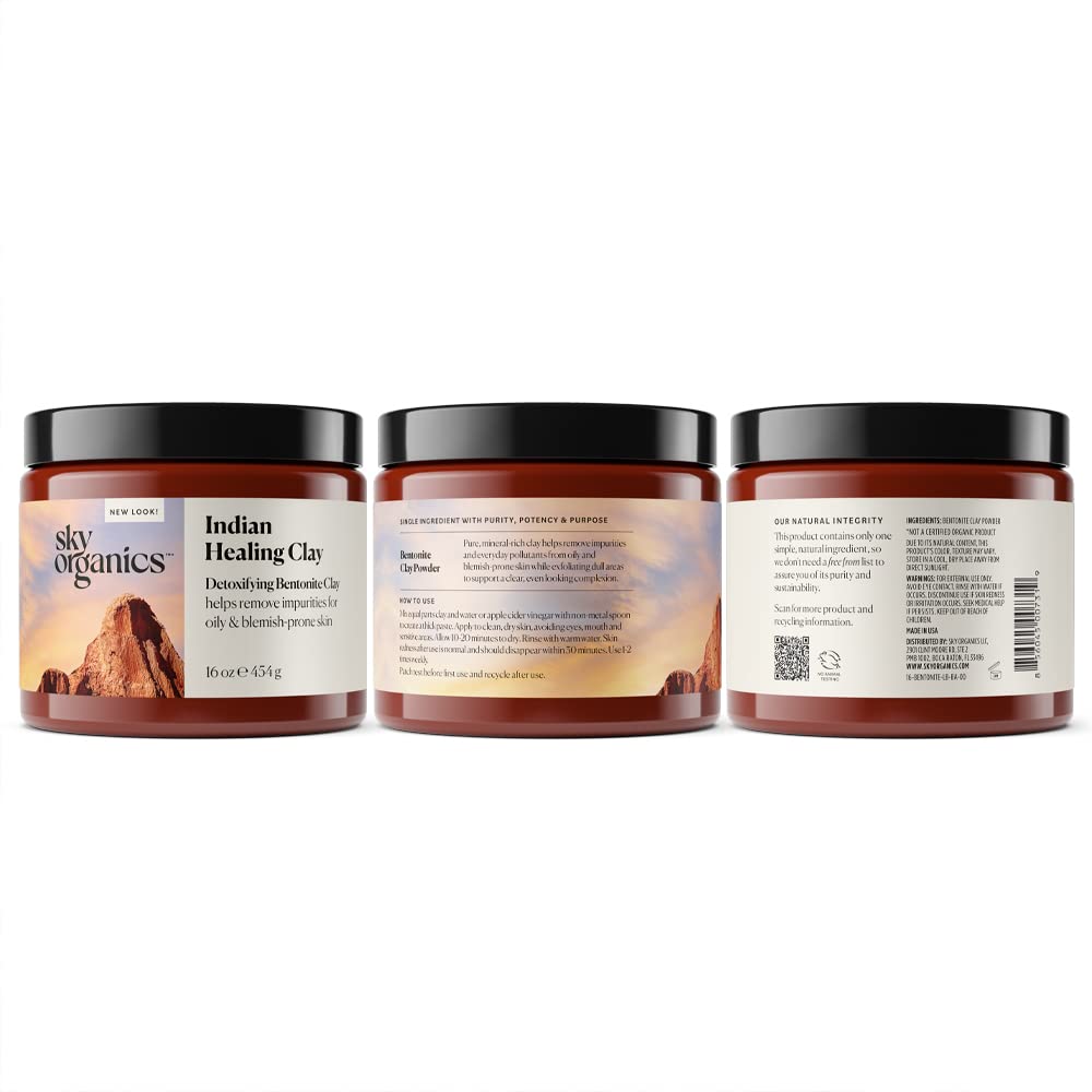 Indian Healing Clay Powder Face Mask - Image 8