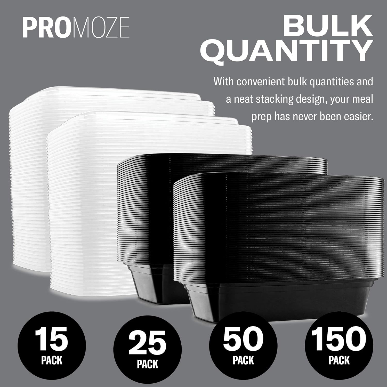 Reusable Meal Prep Containers with Lids - Image 5