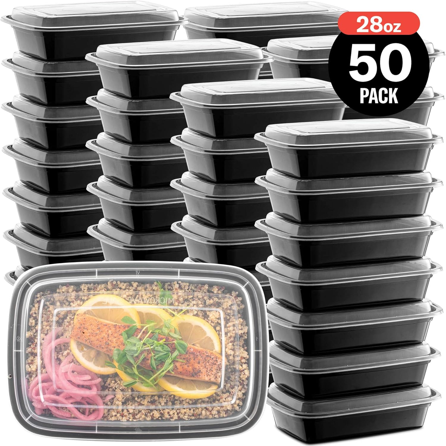 Reusable Meal Prep Containers with Lids - Image 8