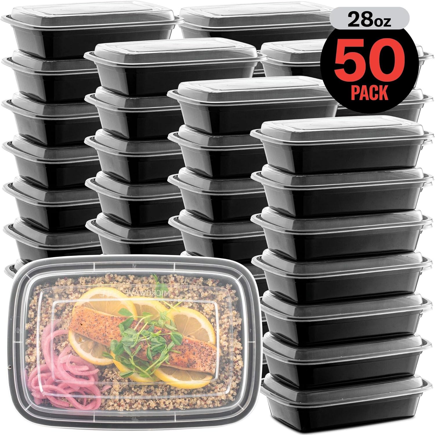 Reusable Meal Prep Containers with Lids - Image 9