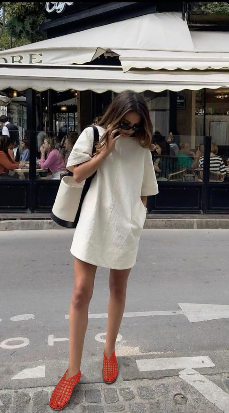 Jelly Flat Sandals for Women - Image 4