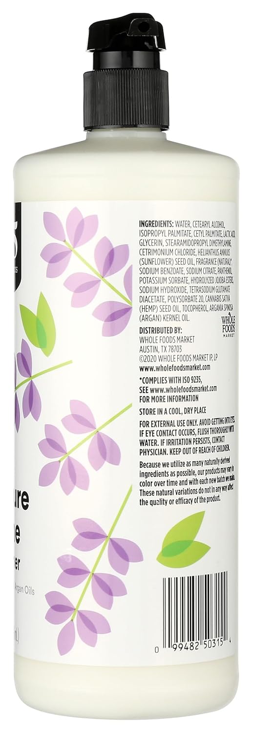 Moisture & Shine Conditioner with Hemp Seed & Argan Oil - Image 3