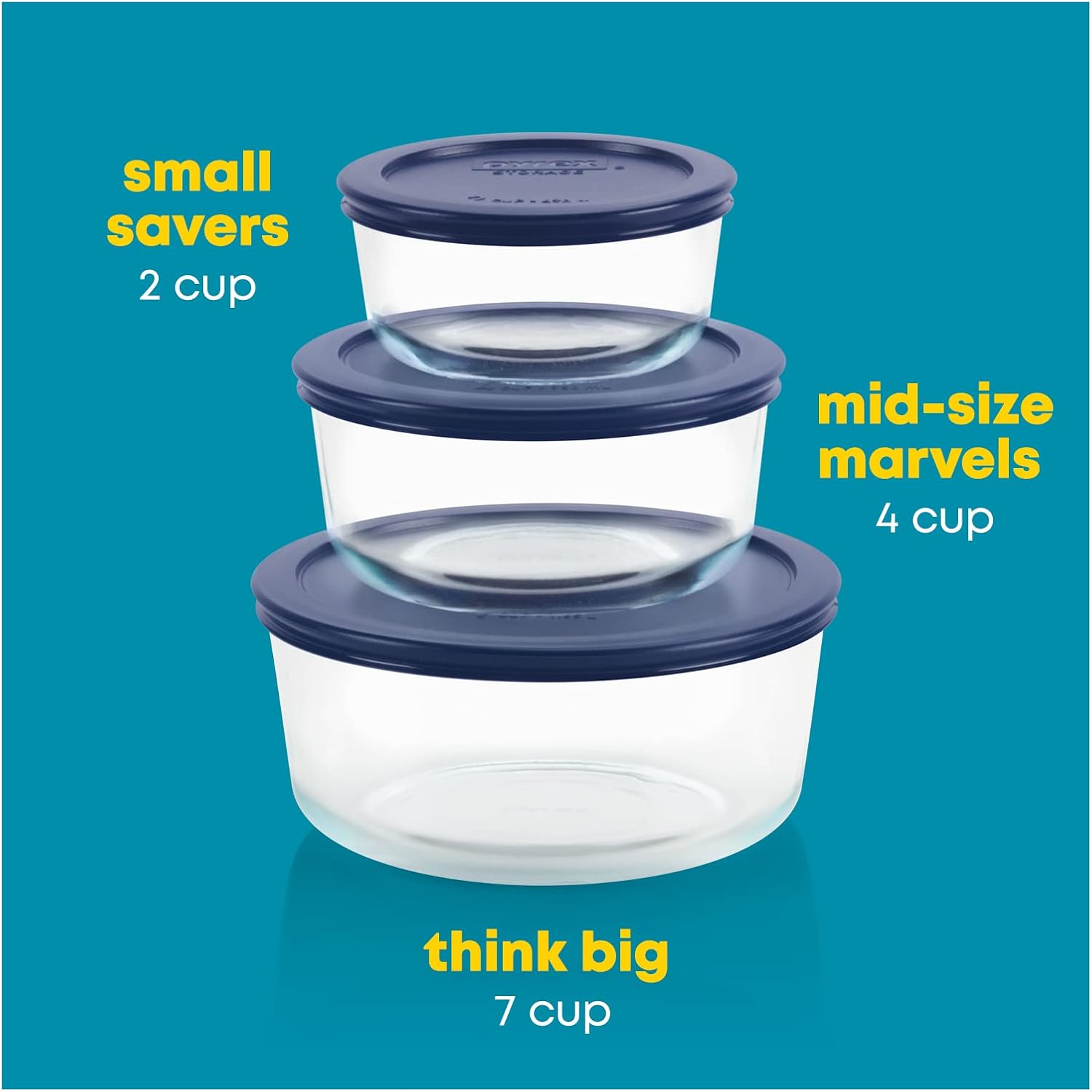 Pyrex Glass Food Storage Containers Set - Image 6