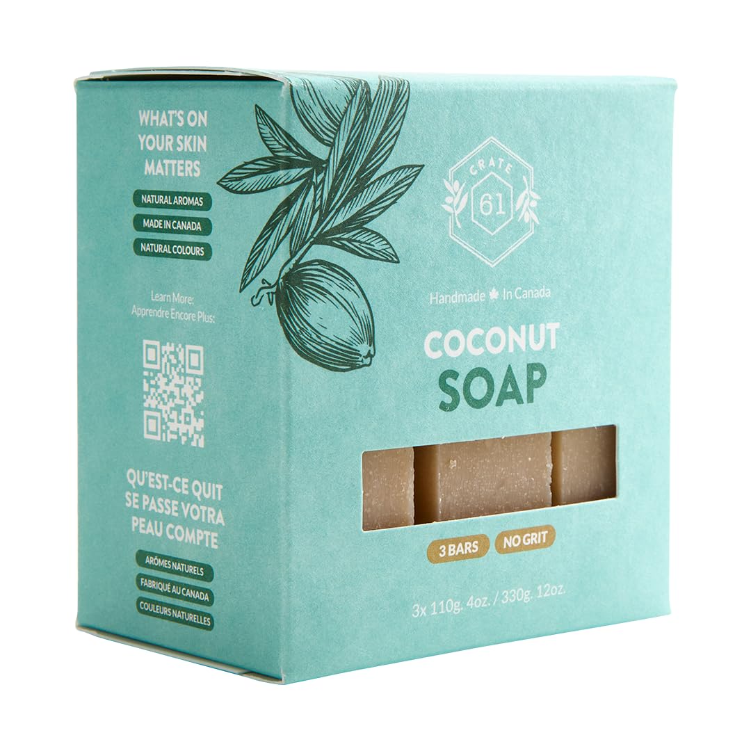 Handmade Vegan Natural Bar Soap 3 Pack - Image 3