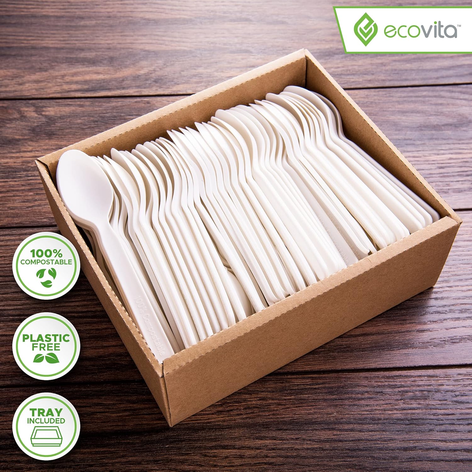 Eco Friendly Compostable Spoons - Image 3