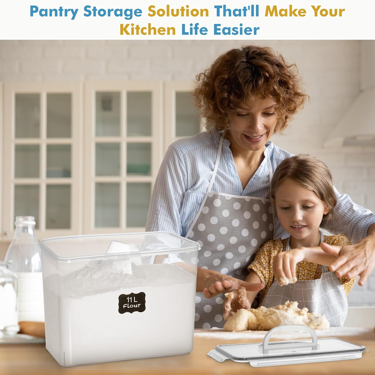 Shazo 2 PC Extra Large Food Storage Containers - Image 9