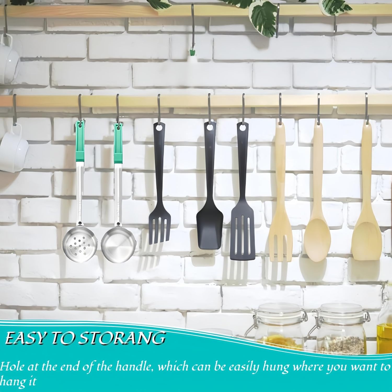 Stainless Steel Portion Control Serving Spoons - Image 8