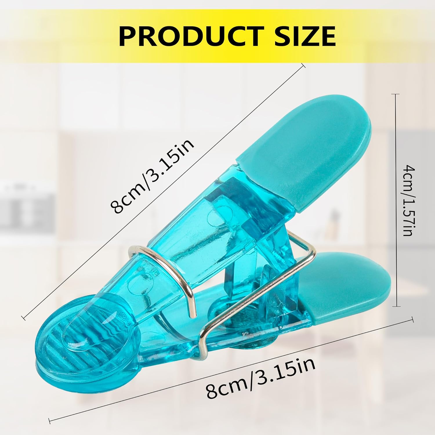 Magnetic Food Bag Clips for Air Tight Storage - Image 3