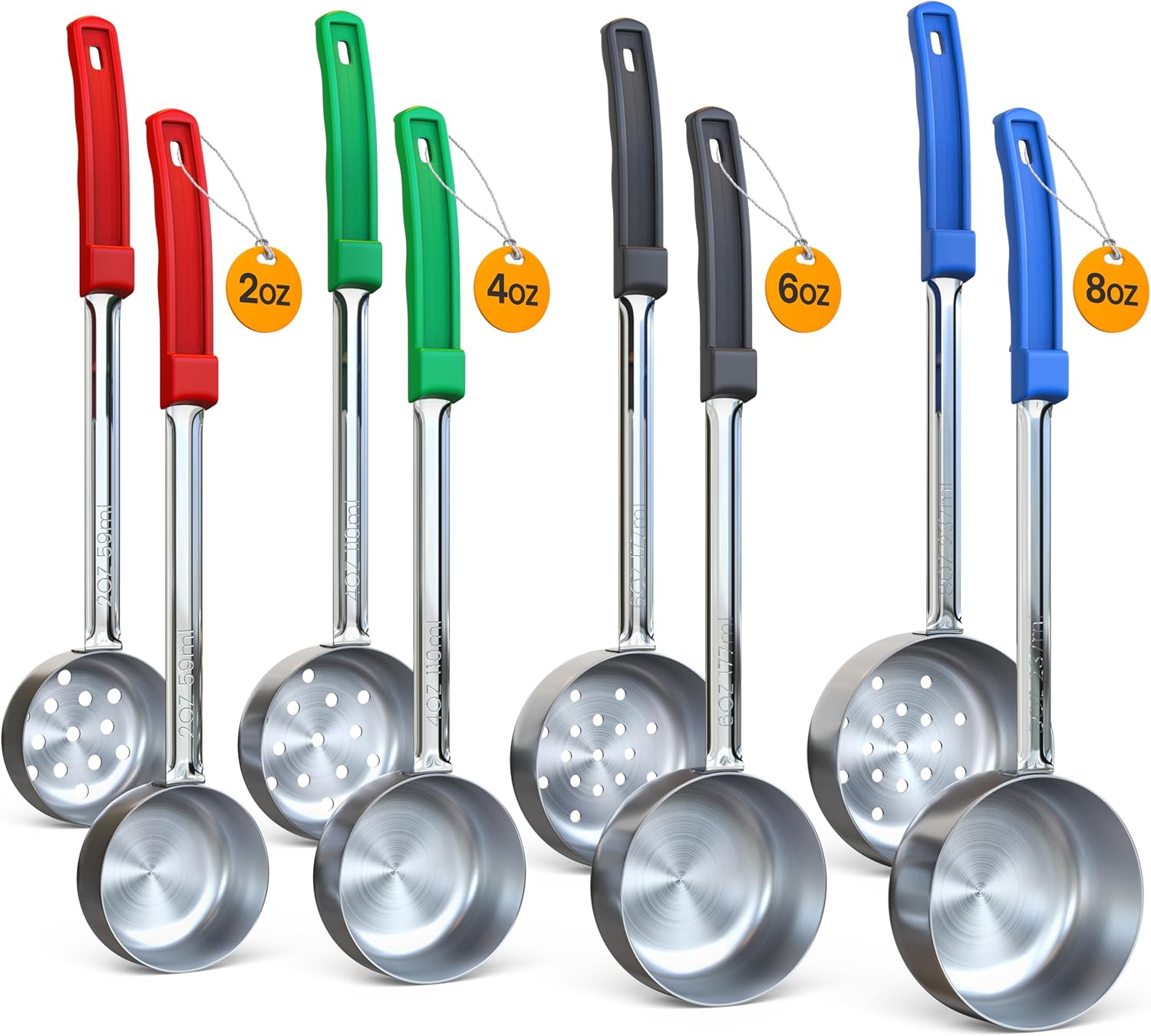 Bariatric Serving Spoons Set of 8 - Image 2