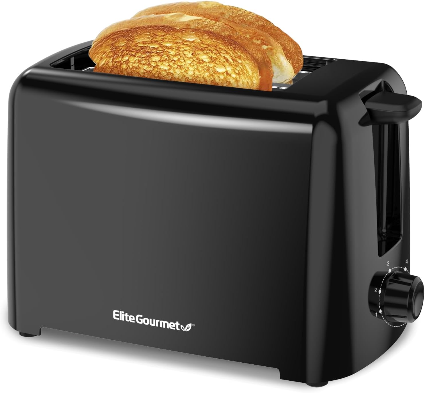 Elite Gourmet 2-Slice Toaster with Cool Touch and Extra Wide Slots - Image 2