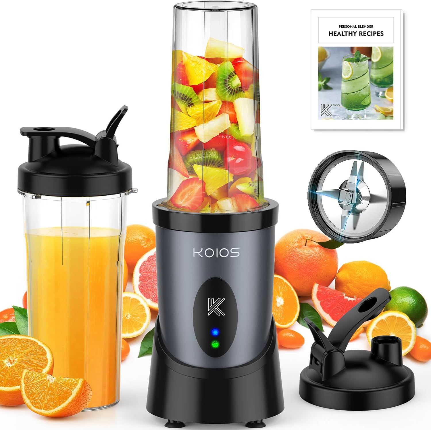KOIOS 900W Personal Smoothie Blender - Image 2