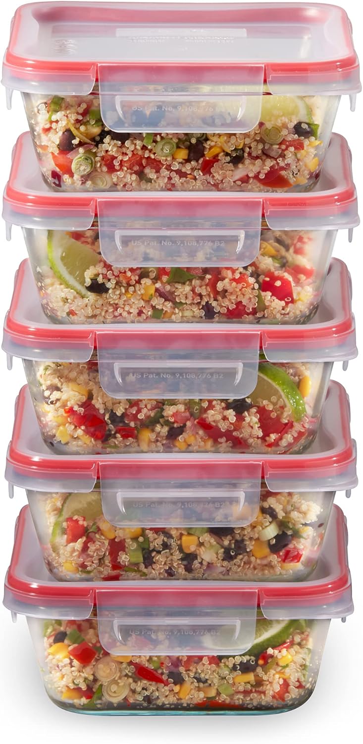 Pyrex Freshlock Glass Food Storage Containers Set - Image 2