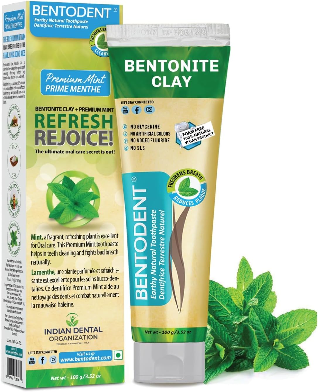 Remineralizing Toothpaste with Organic Calcium Bentonite Clay - Image 2