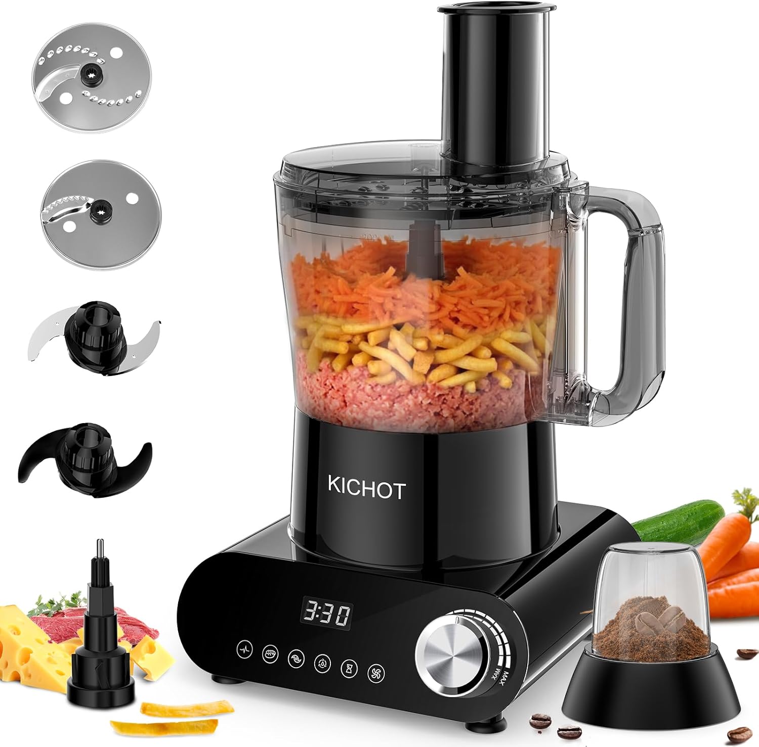 12 Cup Food Processor & Vegetable Chopper - Image 2