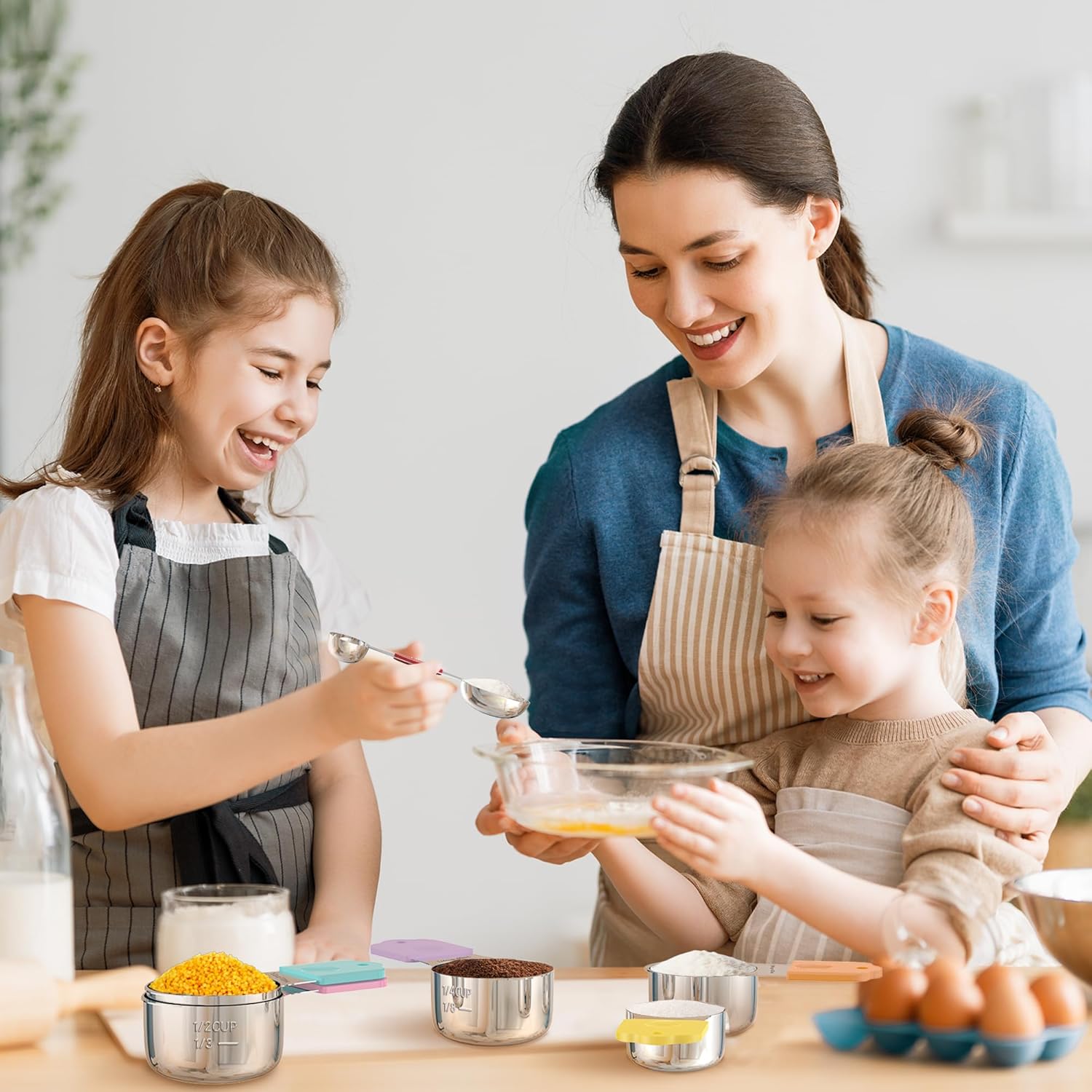 Magnetic Measuring Cups and Spoons Set - Image 8