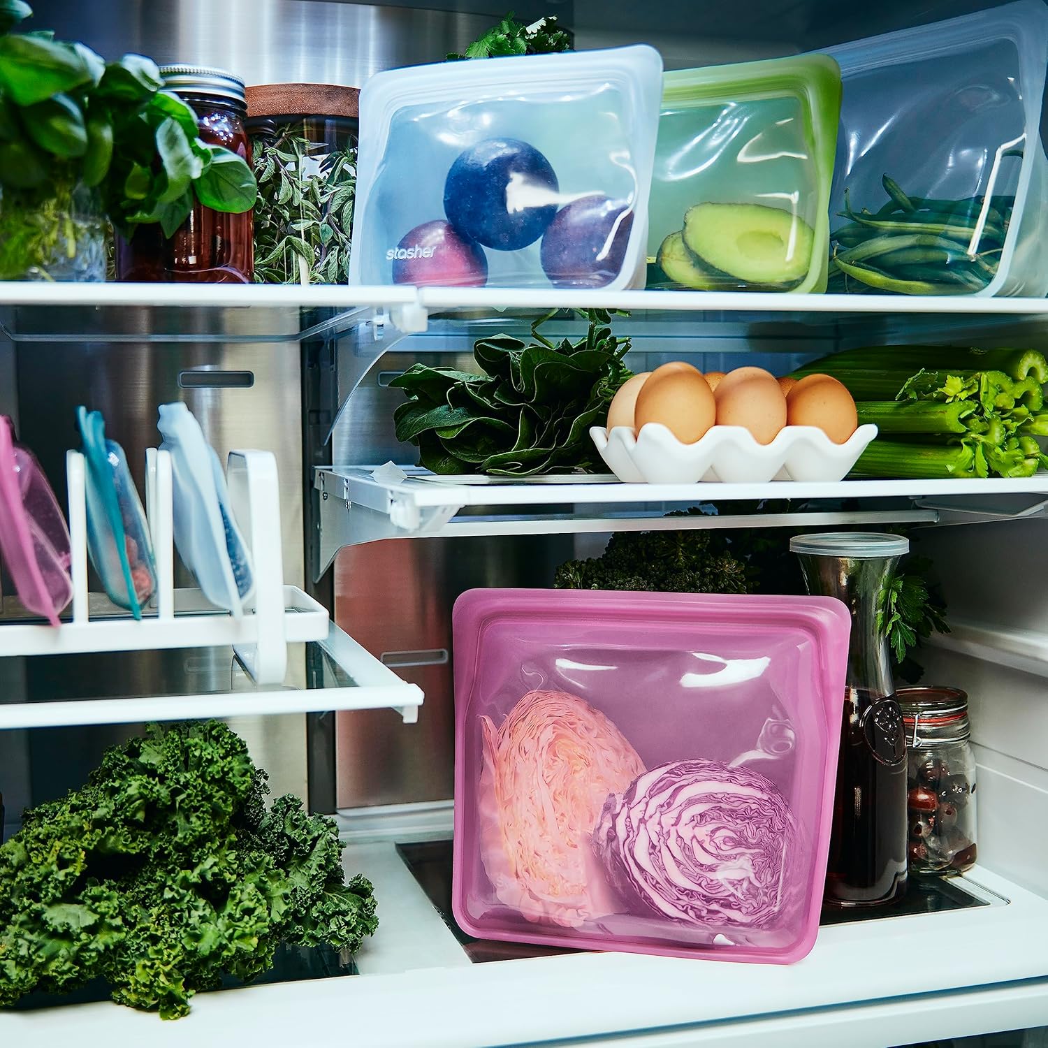 Stasher Premium Silicone Reusable Food Storage Bag - Image 10