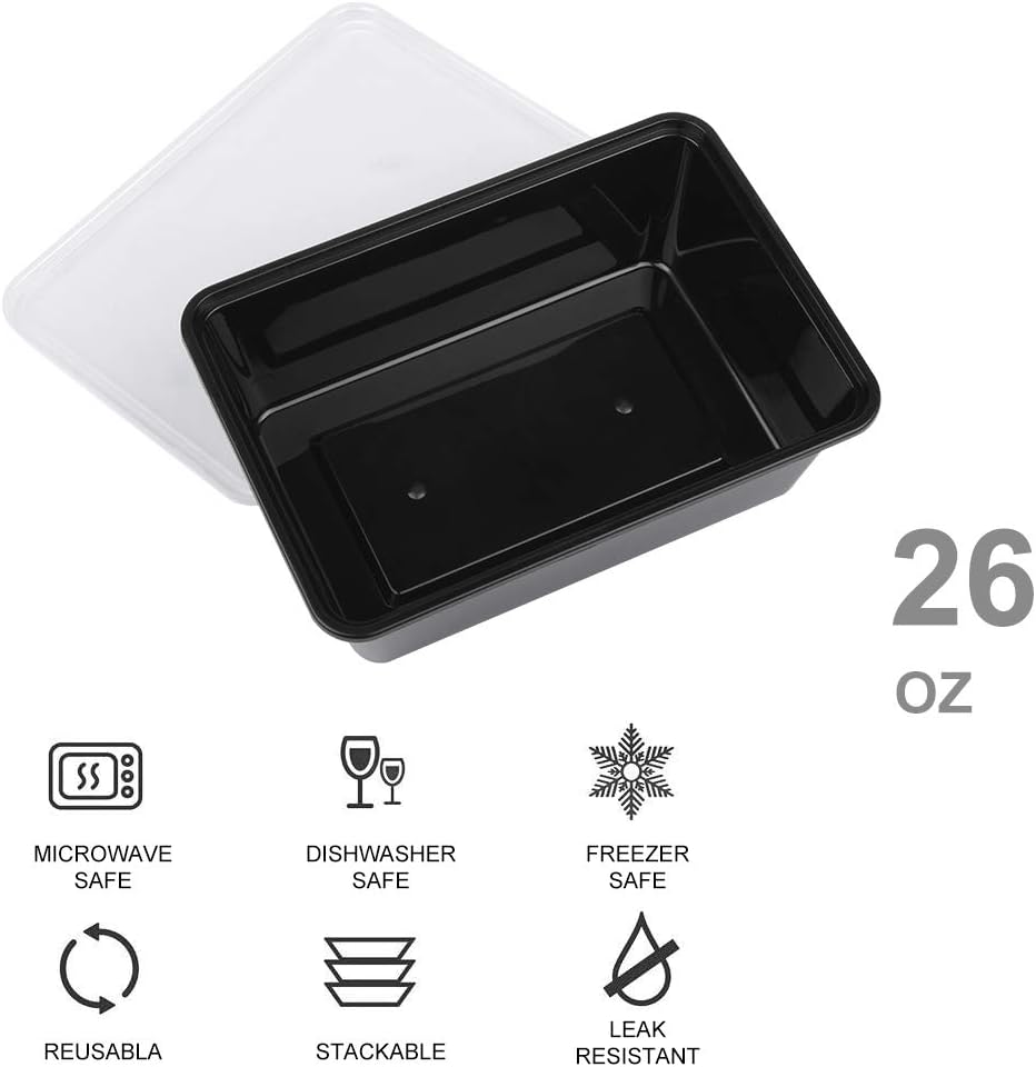 Microwavable Meal Prep Containers - Image 3
