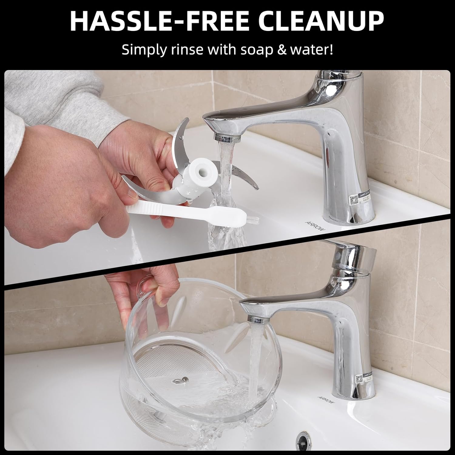 Powerful 500W Food Chopper Meat Grinder & Veggie Chopper - Image 9