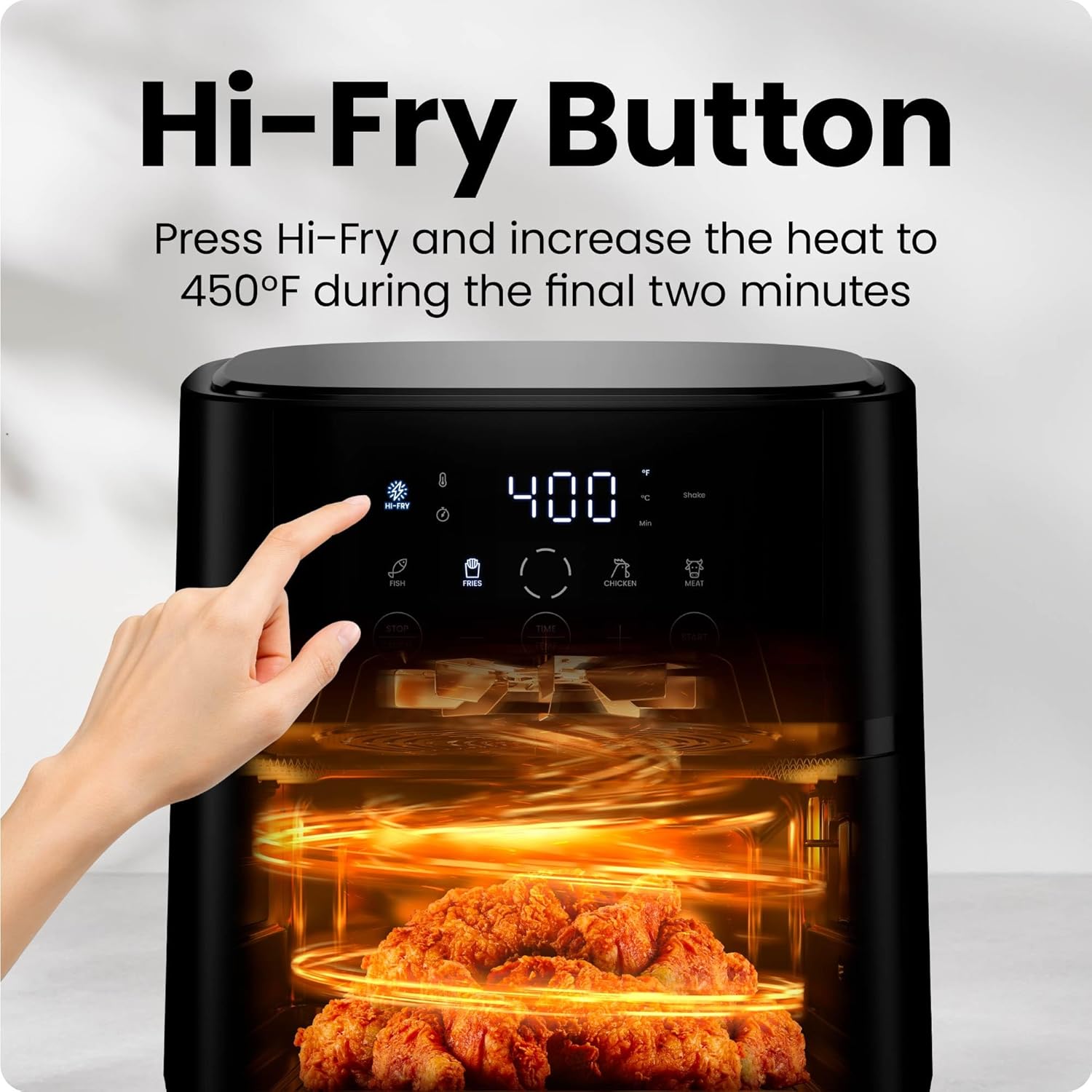 Chefman 4QT Compact Air Fryer with Hi-Fry Technology - Image 6