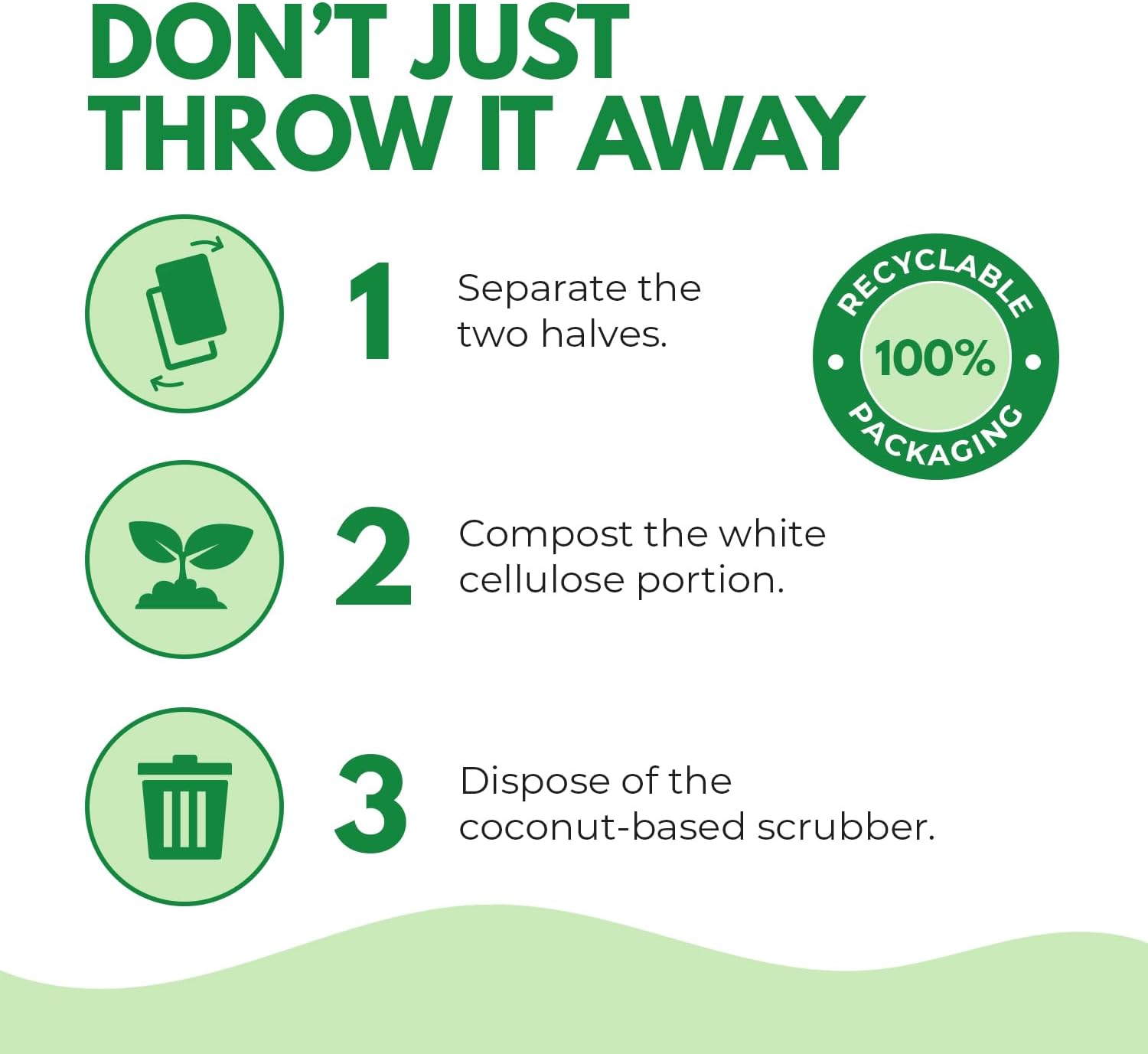 Eco Friendly Dishwashing Sponges Pack - Image 6