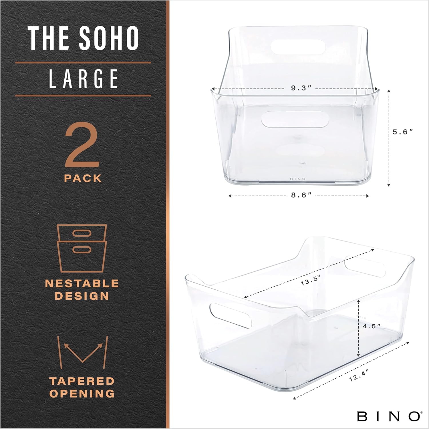 BINO Plastic Storage Bins - Image 3