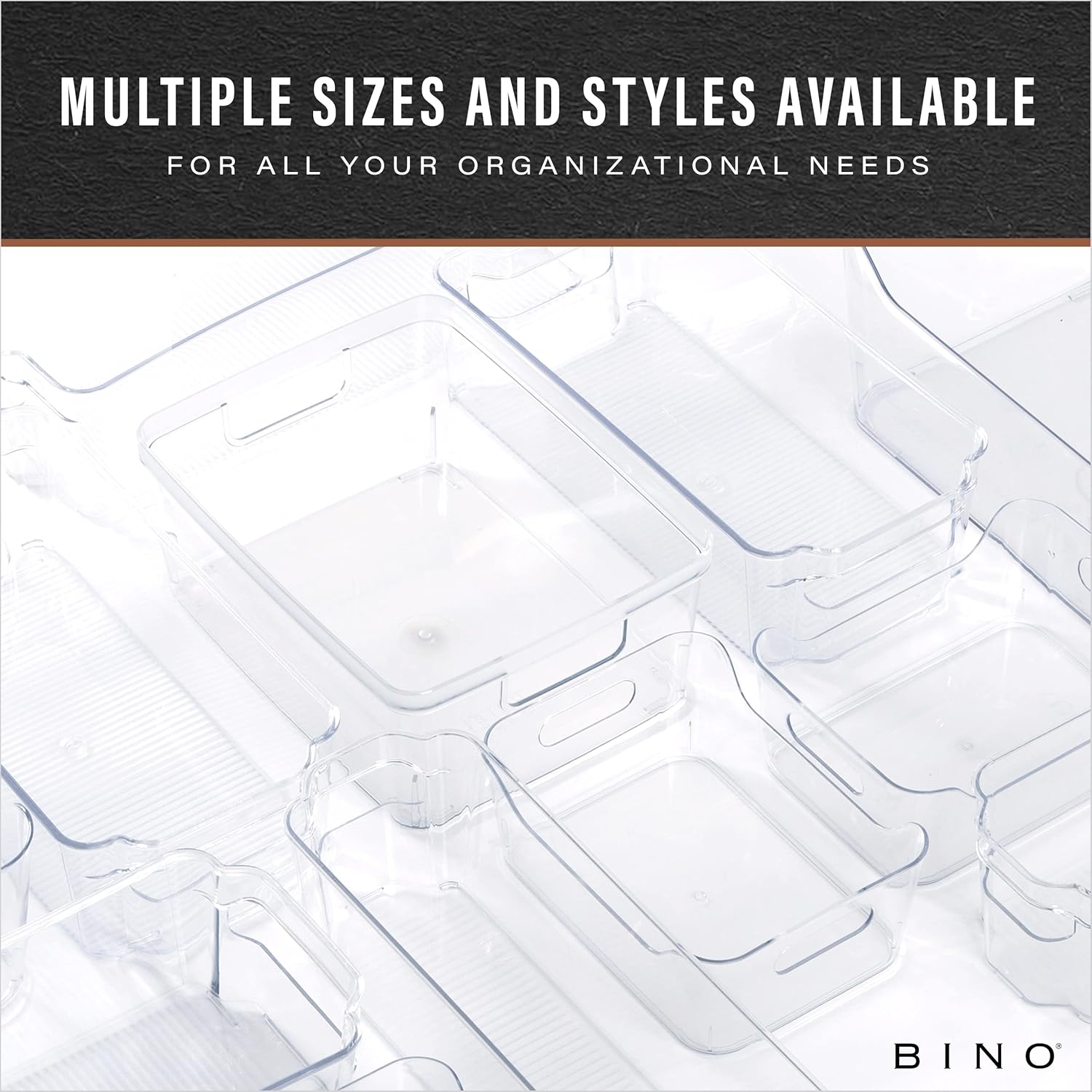 BINO Plastic Storage Bins - Image 9