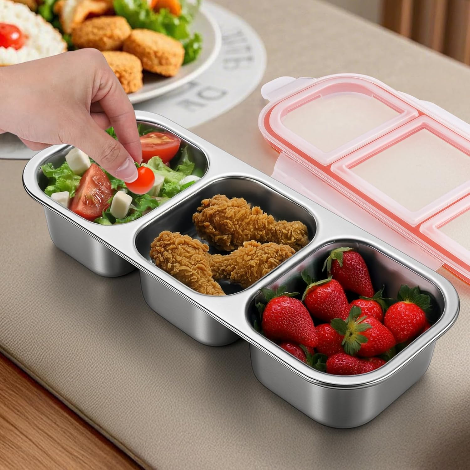 Juome Stainless Steel Snack Containers - Image 5
