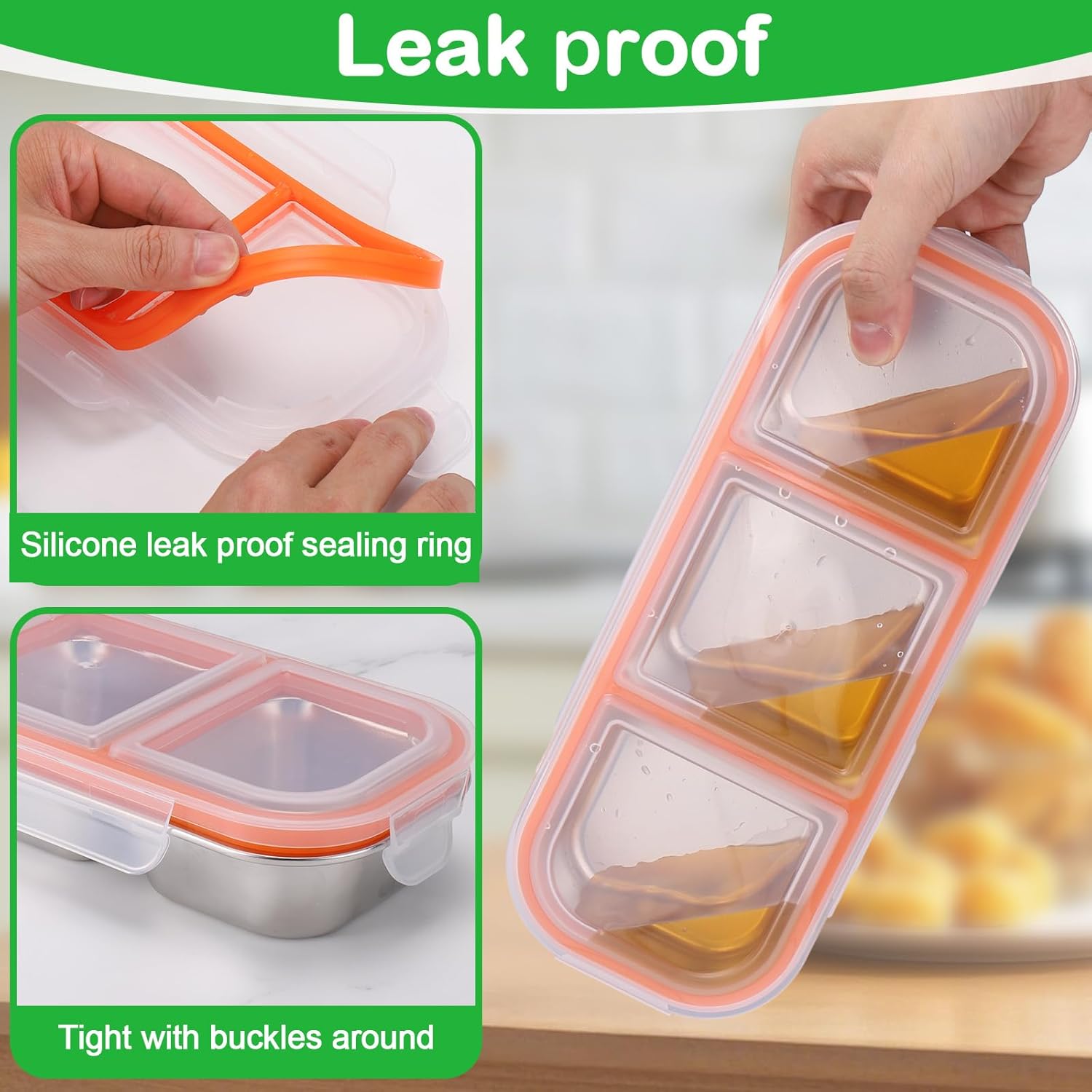 Juome Stainless Steel Snack Containers - Image 6