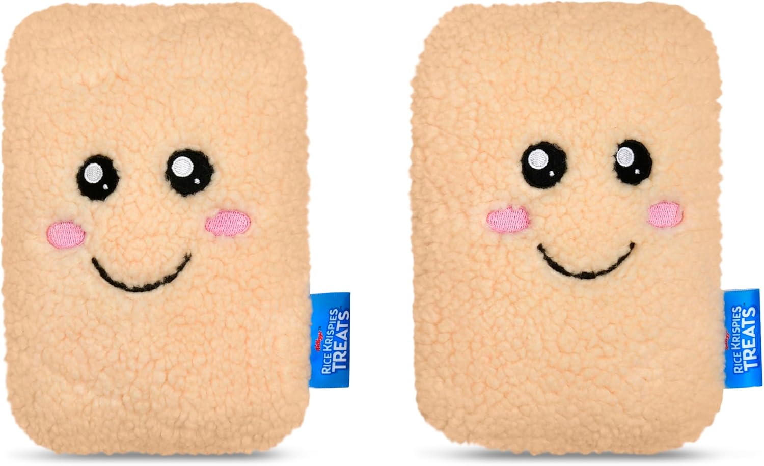 Icream Rice Krispies Treats Package Pillow Set with Plushie Sherpa Cereal Bar Mini Pillows - Image 3