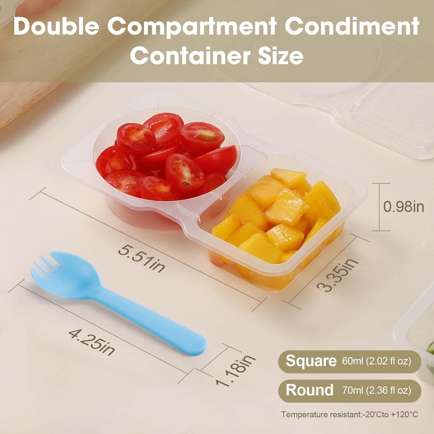 Reusable Snack Containers with Lids - Image 3