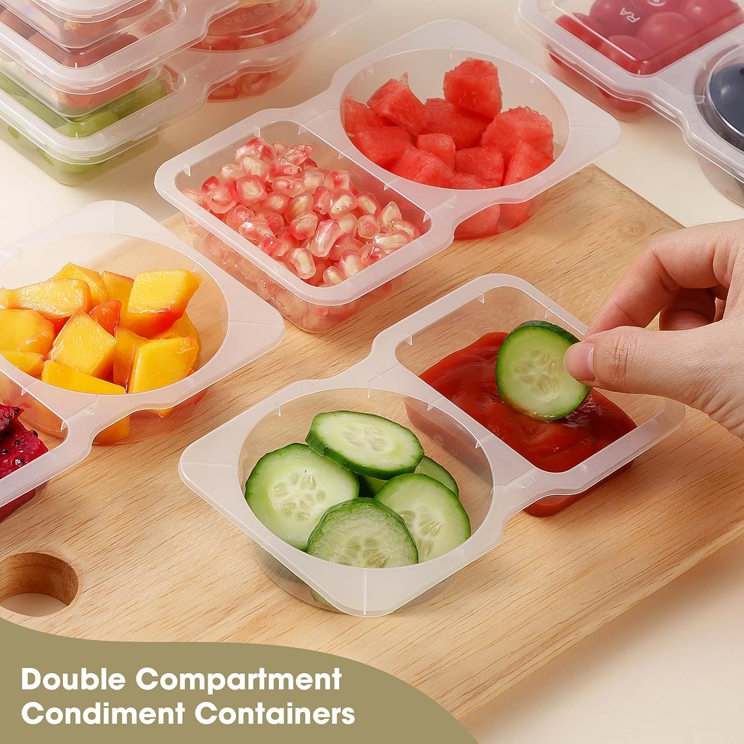 Reusable Snack Containers with Lids - Image 5