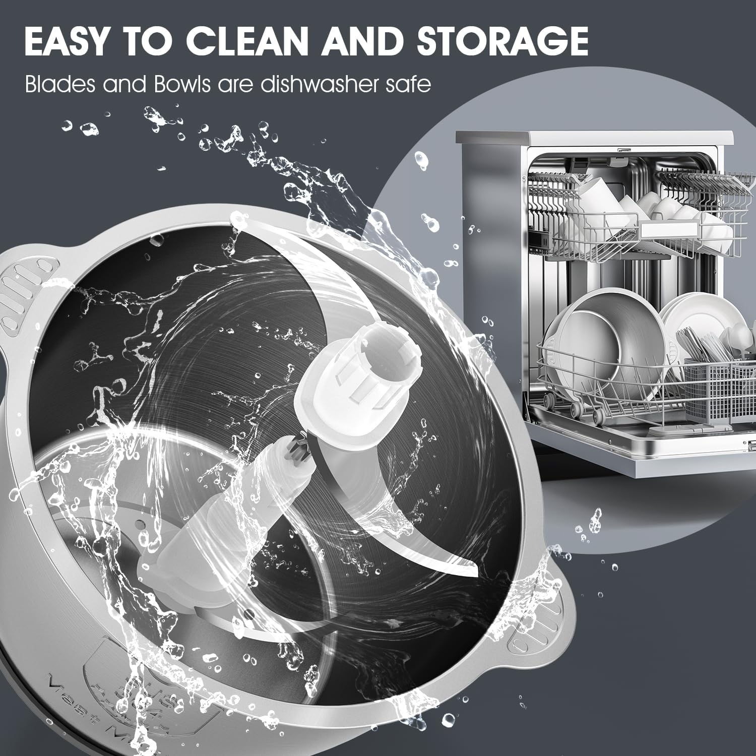 Electric Mini Food Chopper & Meat Grinder - Image 8