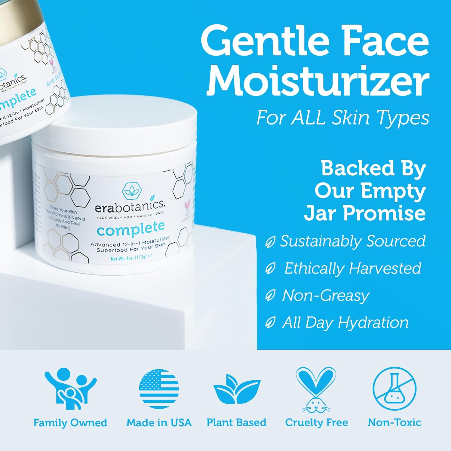 Era Organics Advanced Face Moisturizer Cream - Image 5