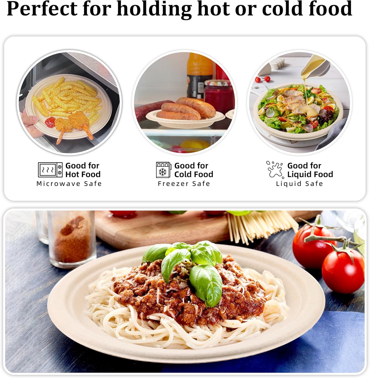 Compostable Sugarcane Dinnerware Set - Image 6