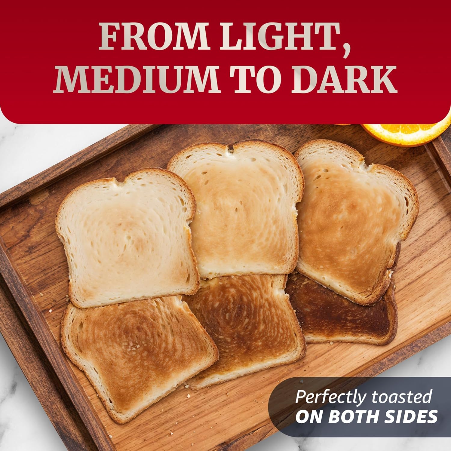 Elite Gourmet 4 Slice Long Slot Toaster - Image 8