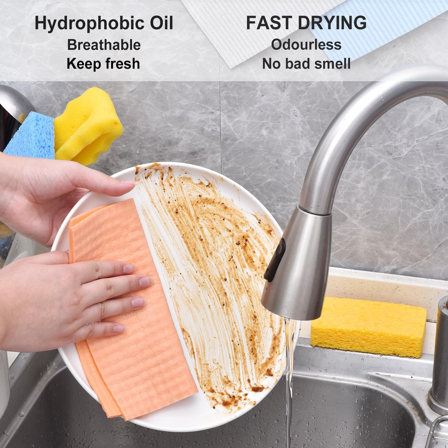 METUUTER Reusable Kitchen Dishcloths - Image 5