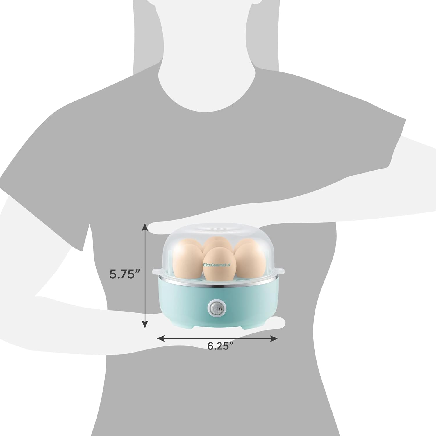 Electric Egg Cooker with 7-Egg Capacity and Auto Shut-Off - Image 7